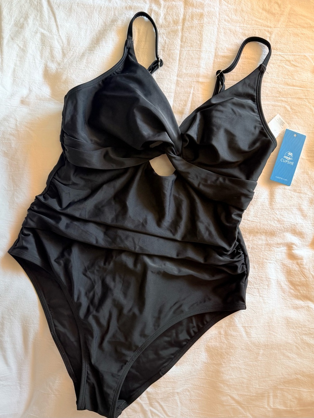 Cupshe Black One-Piece Swimsuit